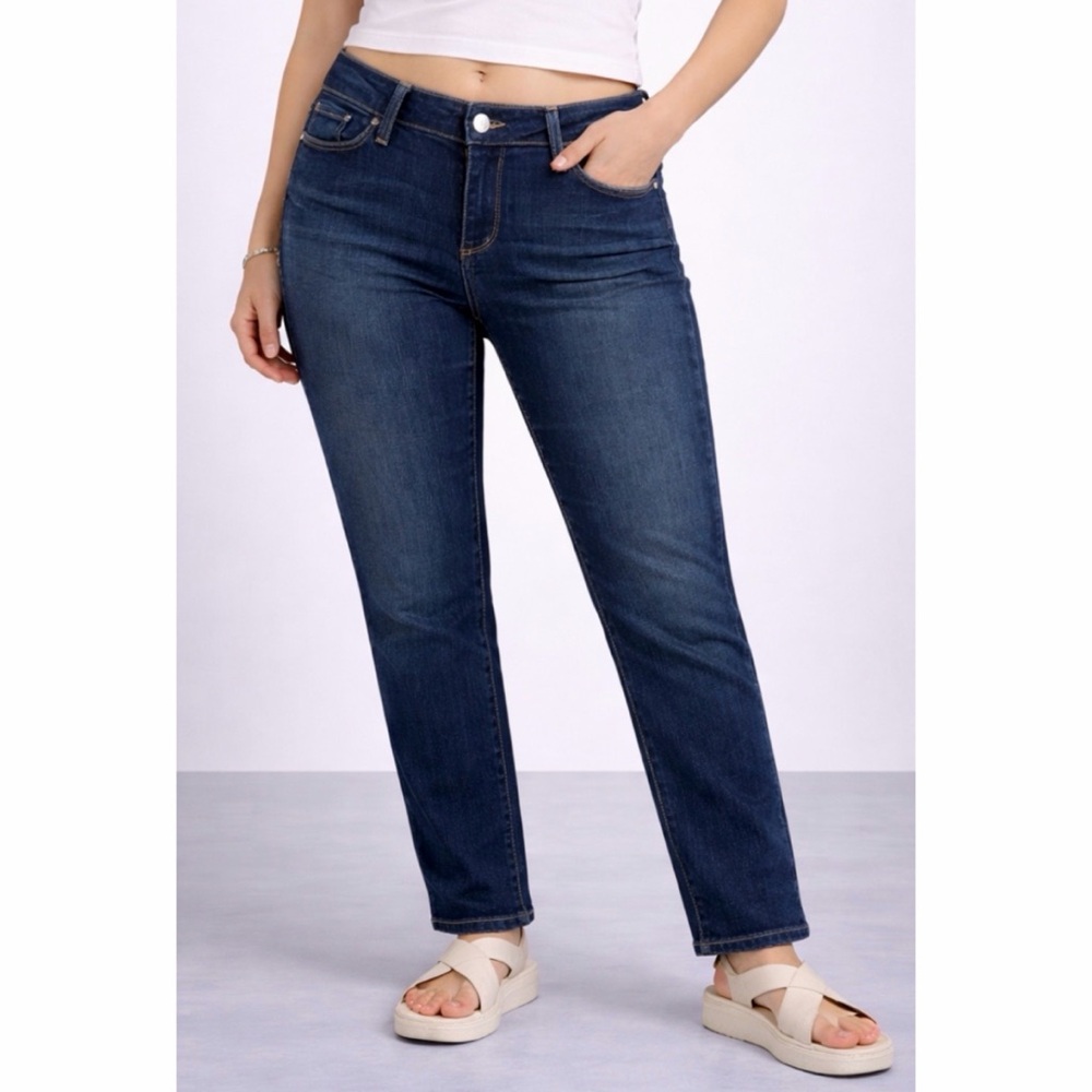 PAIGE • Boyfriend Canyon Oscar Dark Wash Jeans, 27